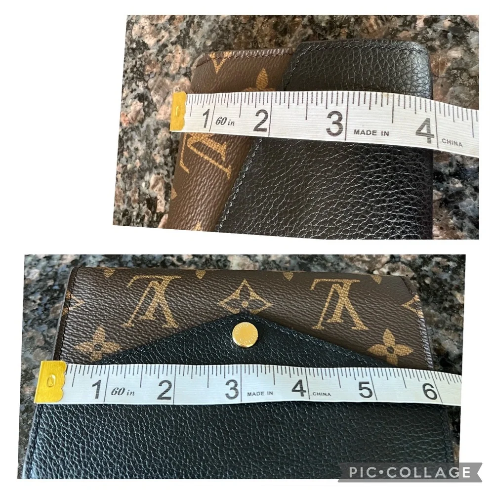 Exquisite Louis Vuitton Pallas Noir Compact  Wallet - Picture 12 of 16
